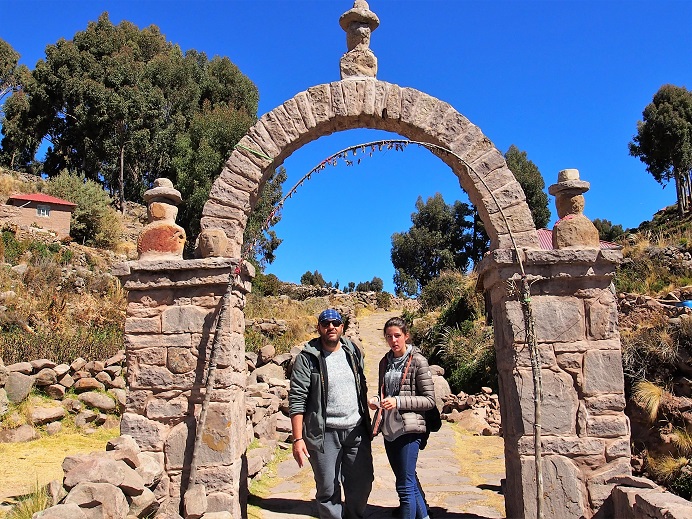   ILE TAQUILE SUR LE TITICACA